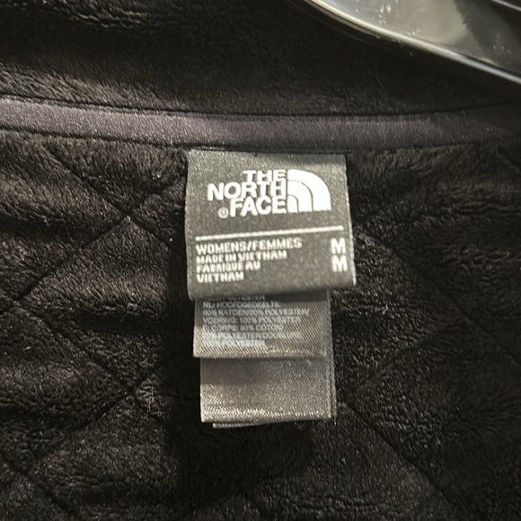 Black fleece lined North Face jacket - Picture 2 of 3